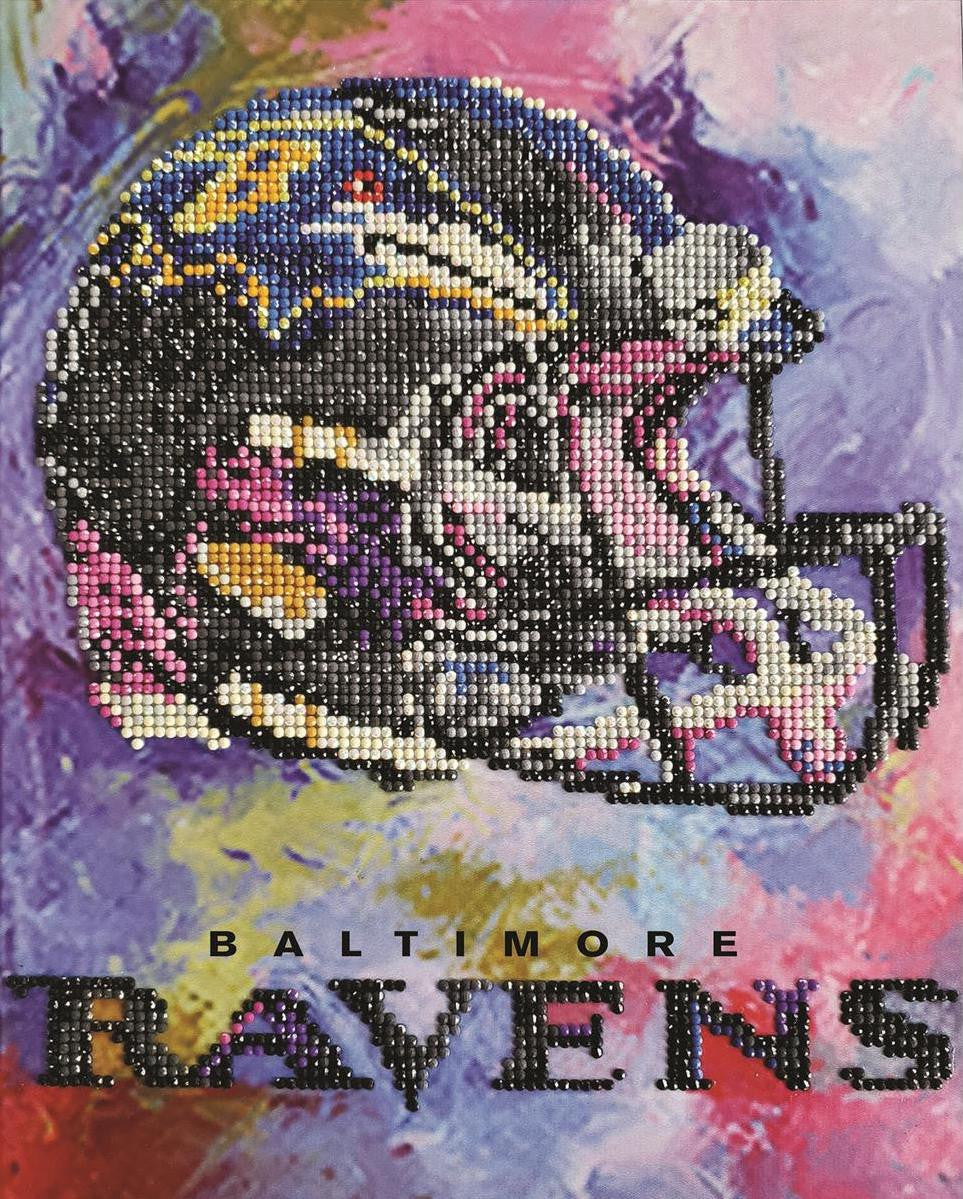 Diamond Art Diamond Dotz NFL Team Baltimore Ravens